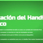 Infográfico educativo sobre el Handicap Asiático aplicado al fútbol y básquetbol argentino, detallando cómo funciona el reembolso en líneas enteras y el ajuste de puntos o goles.