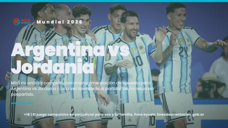 Argentina vs Jordania: Análisis y pronóstico para la tercera fecha del Mundial