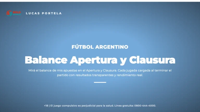 Historial de Apuestas en la Liga Profesional