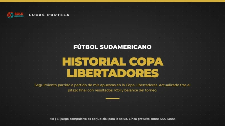 Historial de Apuestas en la Libertadores