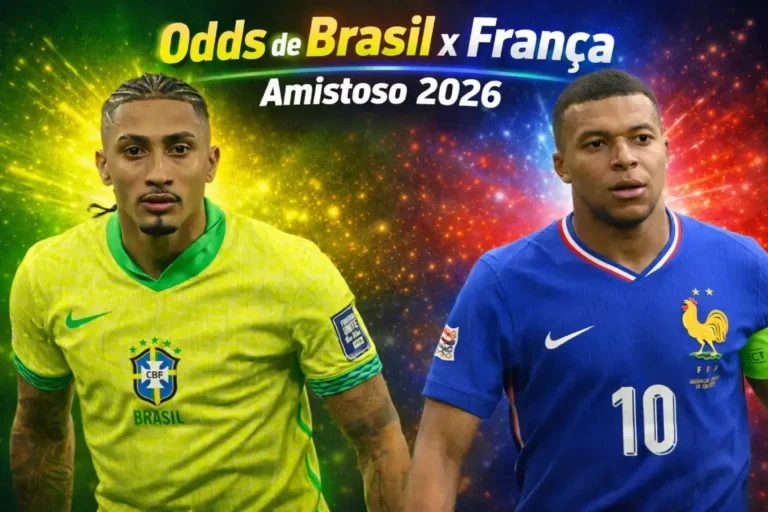 Brasil x França: Odds do Amistoso em Boston
