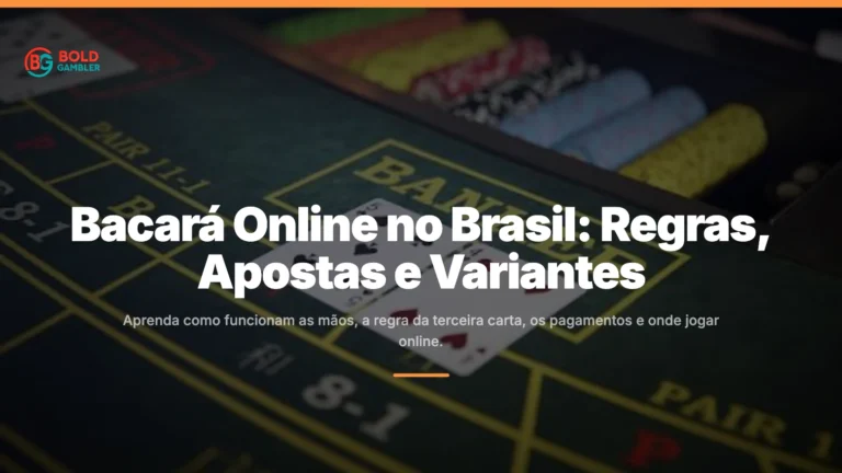 Guias de bacará online para jogadores do Brasil