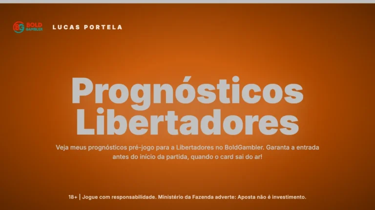 Palpites para a Copa Libertadores