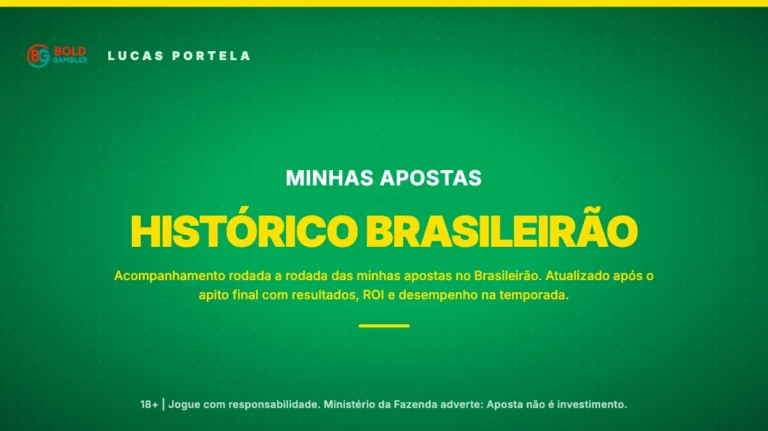 Histórico de Apostas no Brasileirão