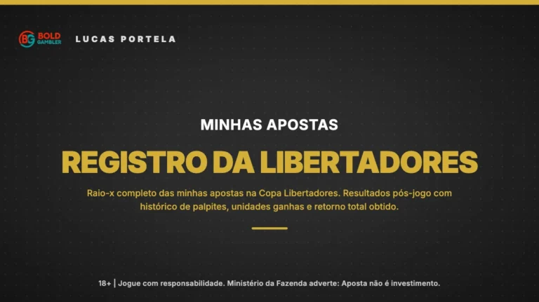 Histórico de Apostas na Libertadores