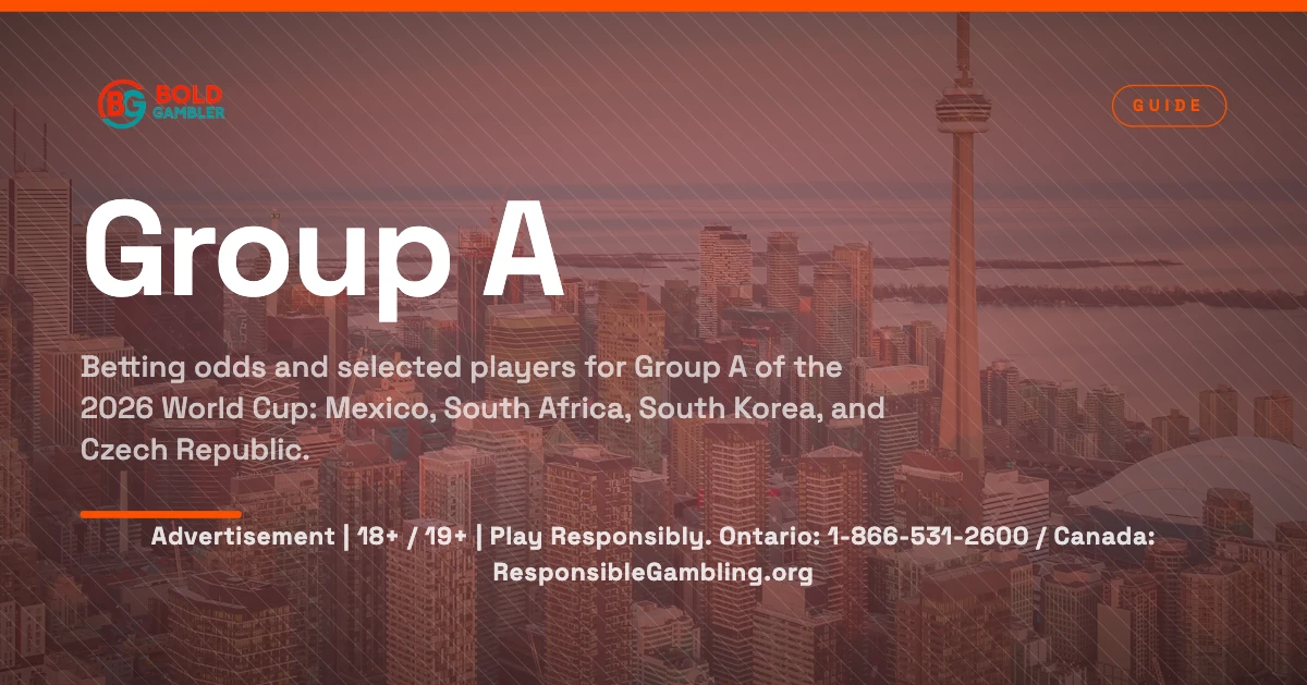 2026 World Cup Group A odds and squads: Mexico, South Africa, South Korea, and Czech Republic.