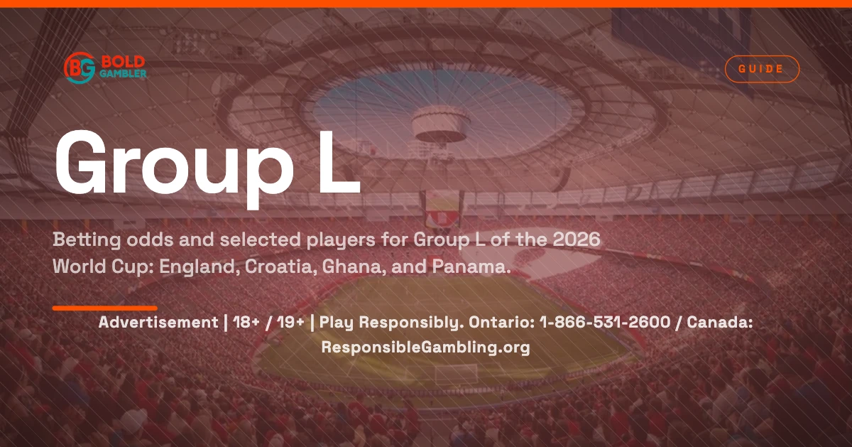2026 World Cup Group L odds and squads: England, Croatia, Ghana, and Panama.