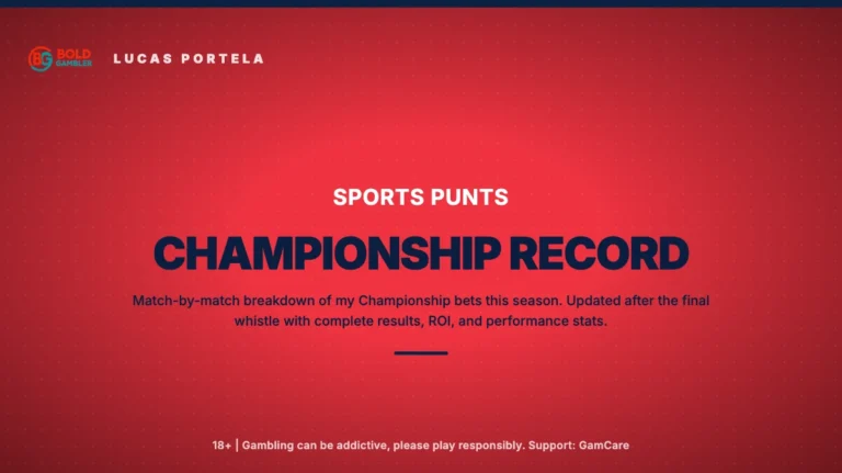 Championship Betting Results