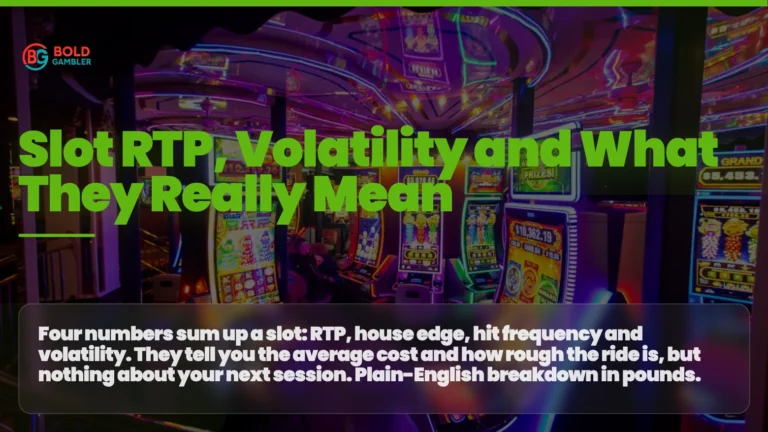 Online Slot Maths: RTP, House Edge, Hit Frequency, and Volatility Explained