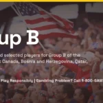 2026 World Cup Group B odds and squads: Canada, Bosnia and Herzegovina, Qatar, and Switzerland.