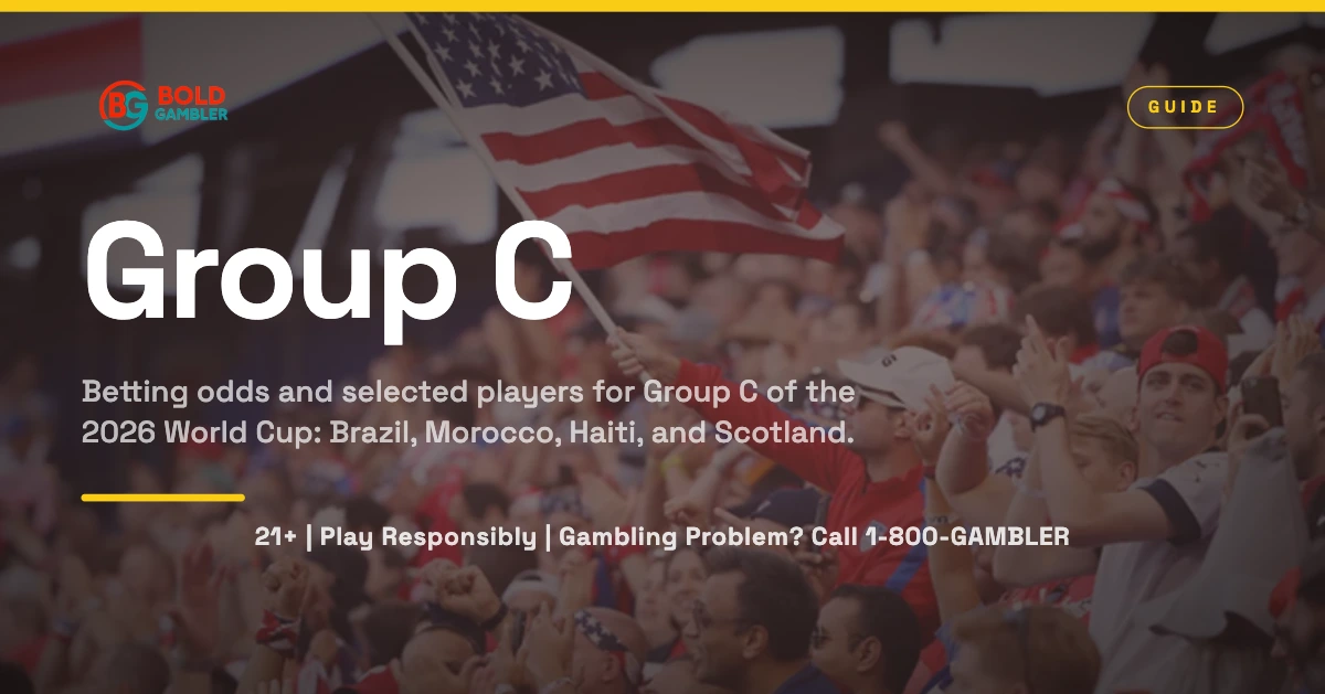 2026 World Cup Group C odds and squads: Brazil, Morocco, Haiti, and Scotland.