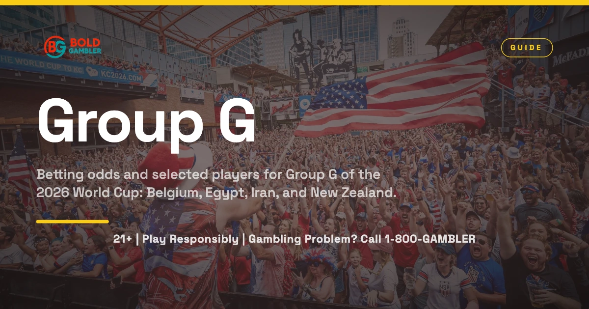 2026 World Cup Group G odds and squads: Belgium, Egypt, Iran, and New Zealand.