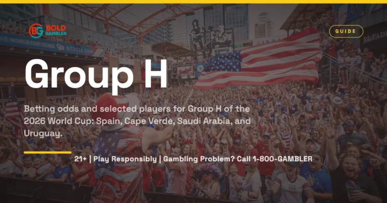 2026 World Cup Group H odds and squads: Spain, Cape Verde, Saudi Arabia, and Uruguay.
