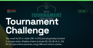 The total prize pool is capped at $250,000. Depending on your final leaderboard rank, you can win cash prizes up to $50,000 or Bonus Bets ranging from $150 down to $1.